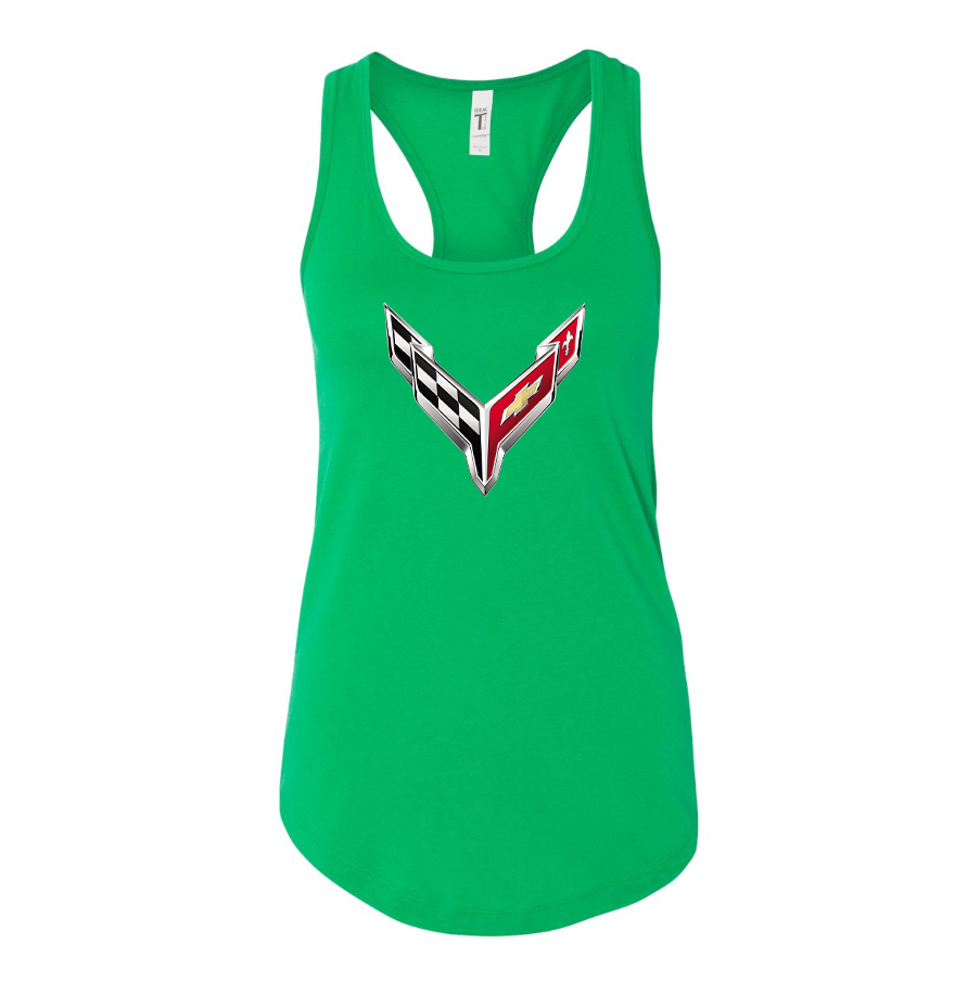 Women's Chevrolet Corvette Racerback Tank Top