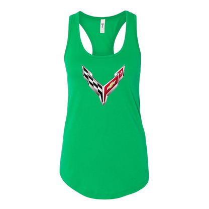 Women's Chevrolet Corvette Racerback Tank Top