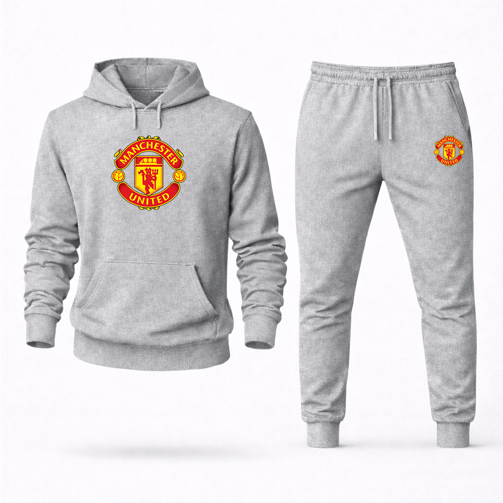 Men’s Manchester United Hoodie Joggers Set