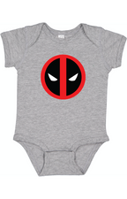 Deadpool Marvel Superhero Baby Romper Onesie