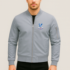 Men's Crystal Palace F.C Lightweight Bomber Jacket Windbreaker Softshell Varsity Jacket Coat