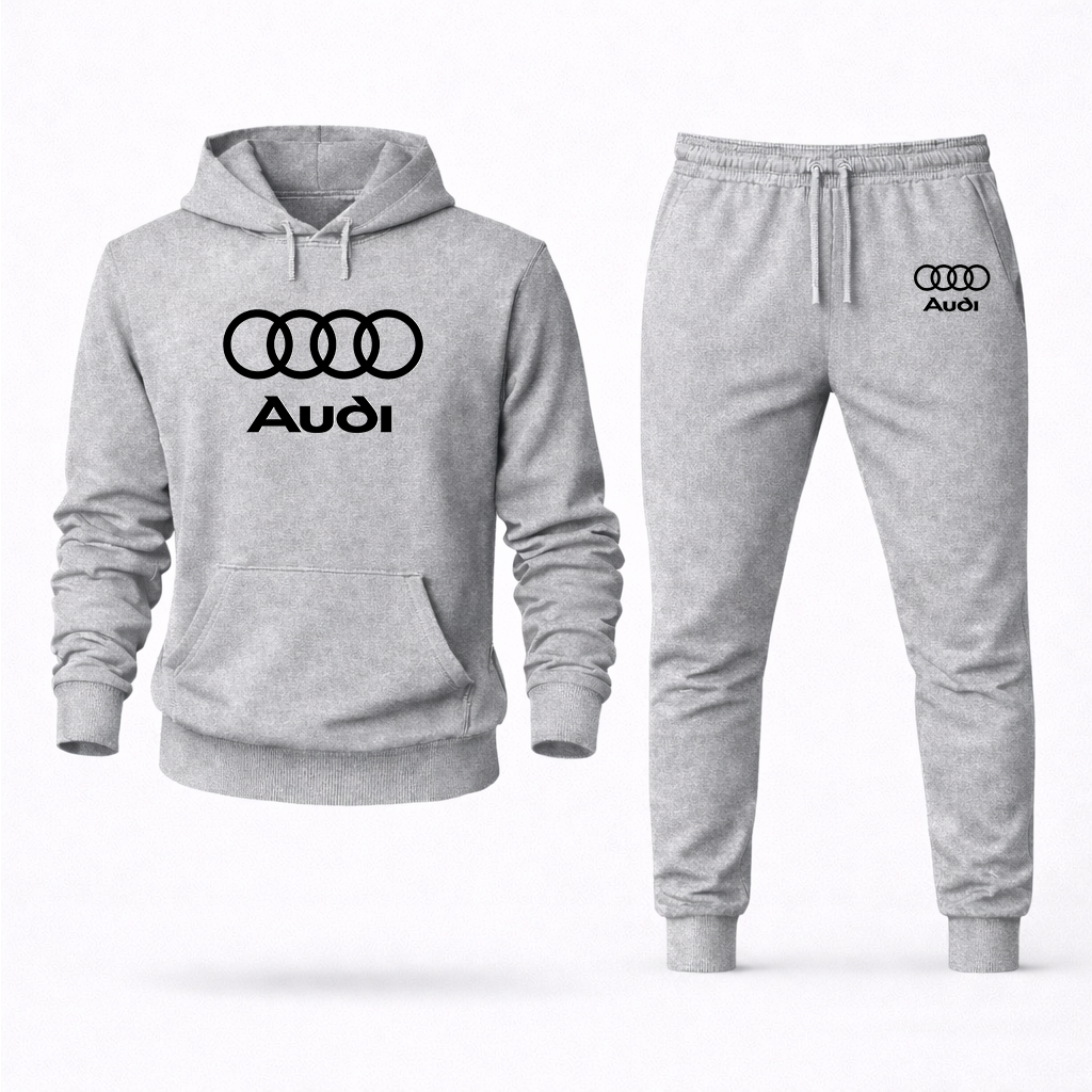 Men's Audi Car Hoodie Joggers Set