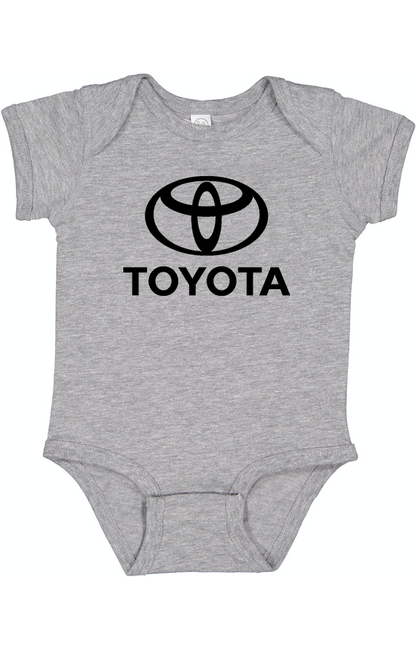 Toyota Motorsport  Car Baby Romper Onesie