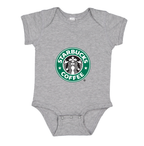 Starbucks Coffee Baby Romper Onesie