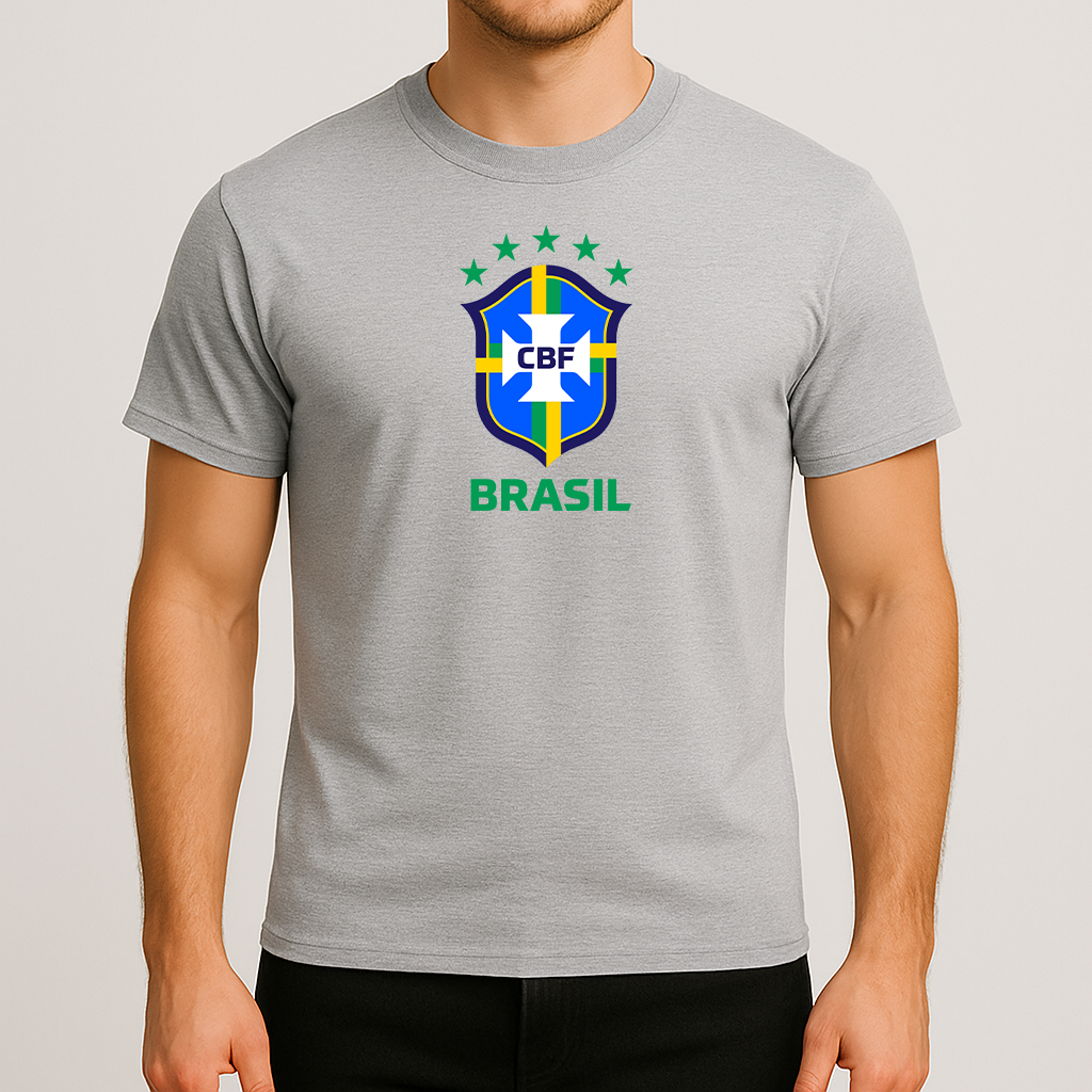 Men's Brasil National Soccer Team Cotton T-Shirt