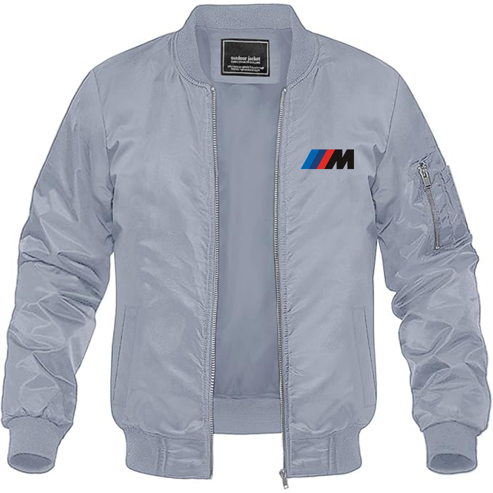 Men's - BMW M - Lightweight Bomber Jacket Windbreaker Softshell Varsity Jacket Coat