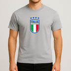 Men's Italy National Soccer Team Cotton T-Shirt