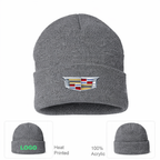 Cadillac Car Cuffed Beanie Hat