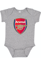 Baby Arsenal Soccer Romper Onesie