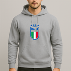 Men's Italy National Soccer Team Pullover Hoodie
