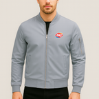 Men's  DQ Dairy Queen Lightweight Bomber Jacket Windbreaker Softshell Varsity Jacket Coat