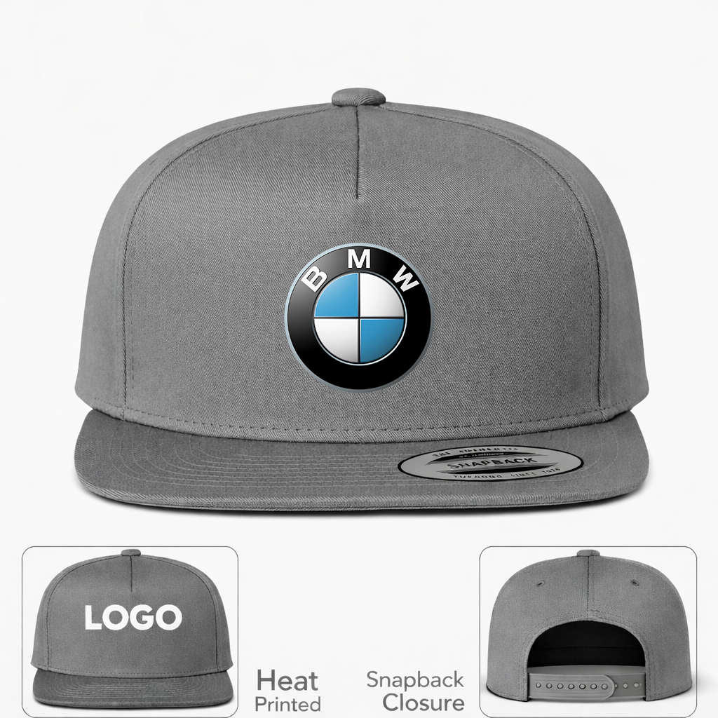 BMW Motorsports Car Snapback Hat