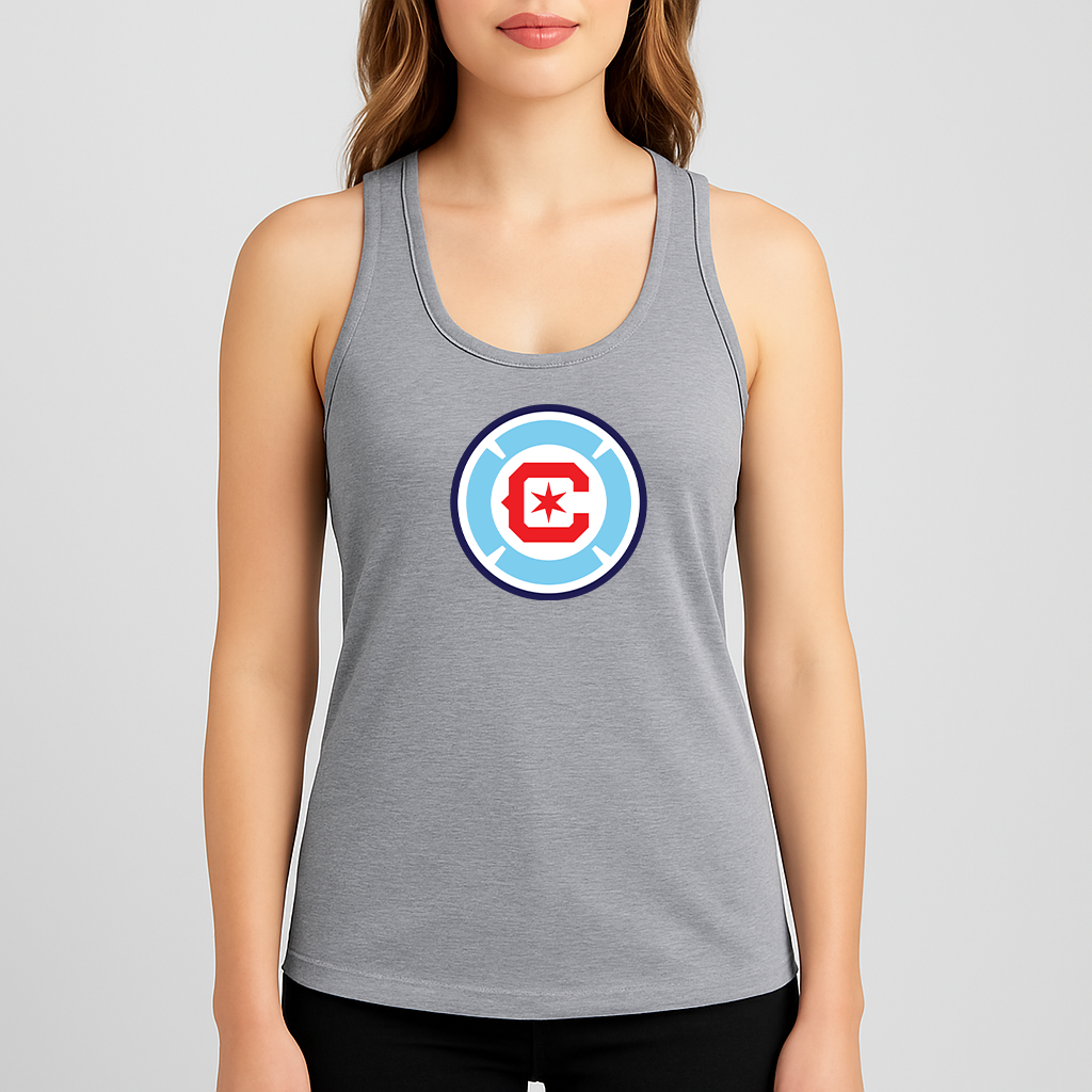 Women's Chicago Fire Soccer Racerback Tank Top