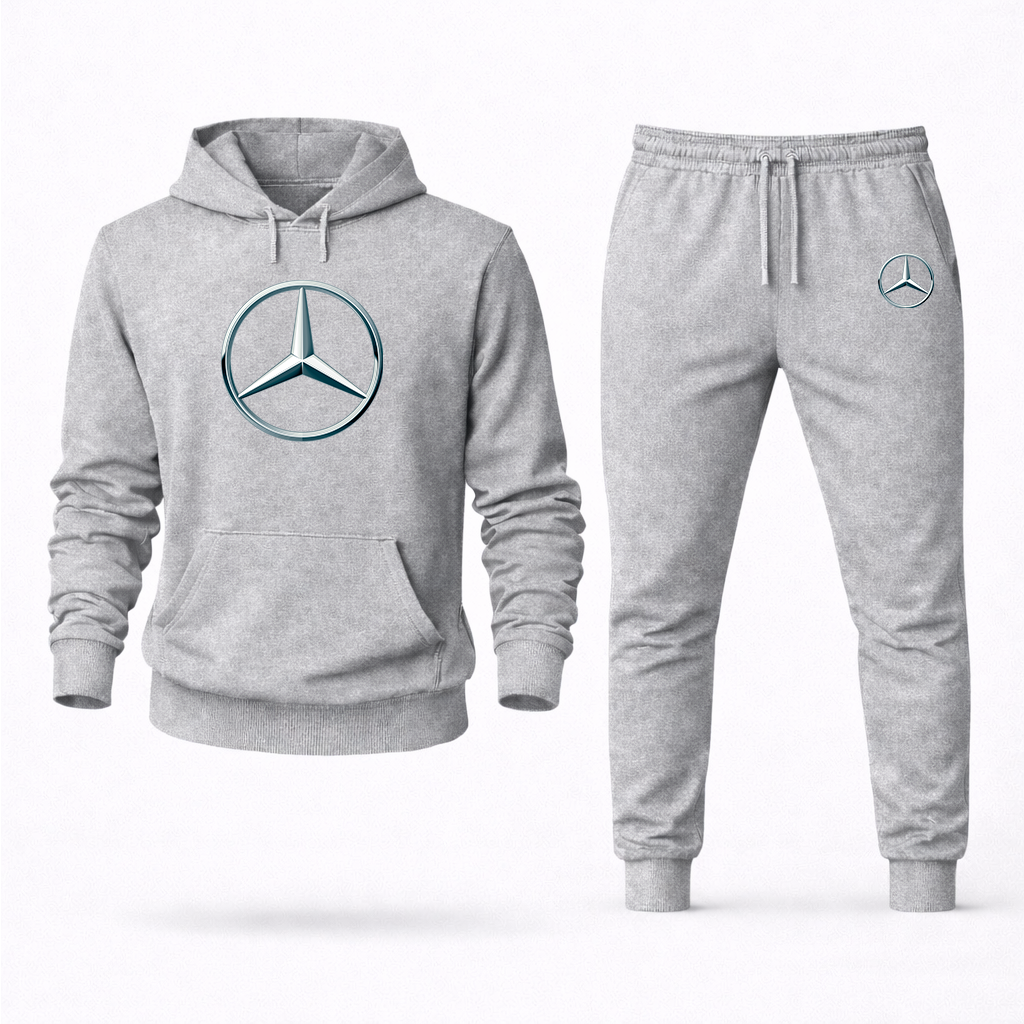 Men's Mercedes-Benz New Car Hoodie Joggers Set