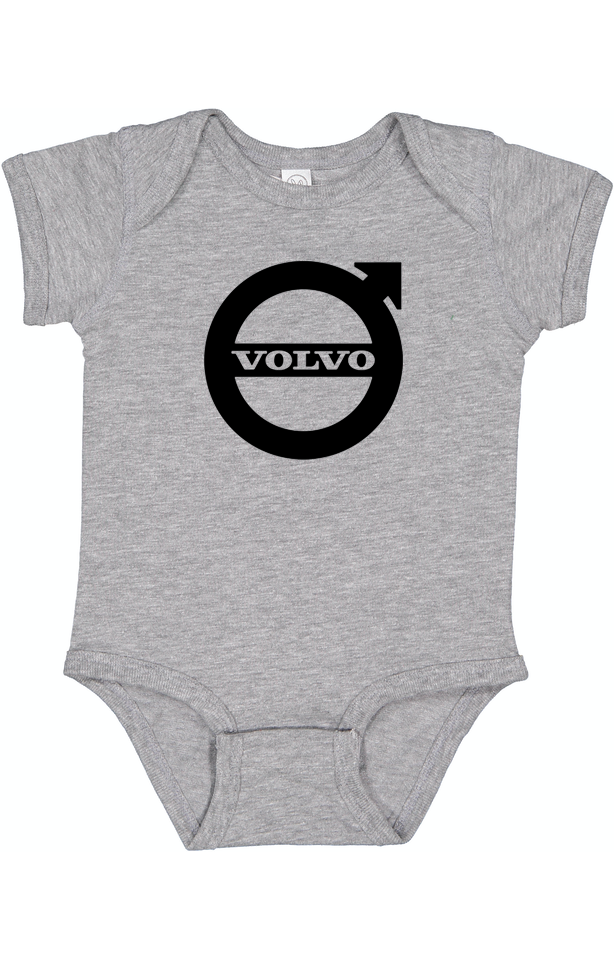 Volvo Car Baby Romper Onesie