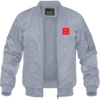 Men's Uniqlo Logo Lightweight Bomber Jacket Windbreaker Softshell Varsity Jacket Coat