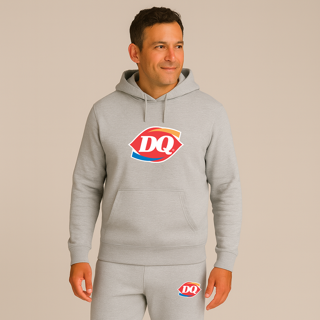 Men's DQ Dairy Queen Hoodie Joggers Set