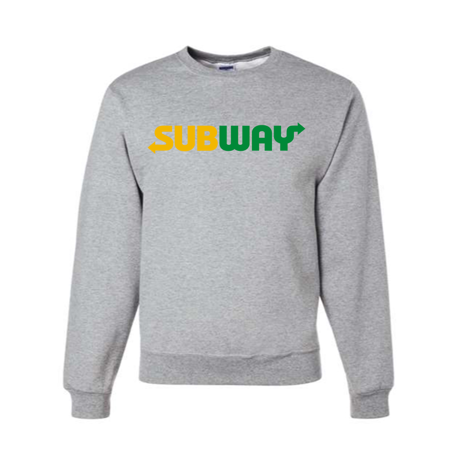 Men's Subway  Crewneck Sweatshirt
