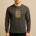 Men's Argentina Soccer Long Sleeve T-Shirt