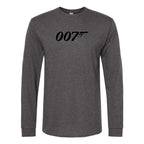 Men's 007 James Bond Movie Long Sleeve T-Shirt
