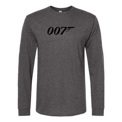 Men's 007 James Bond Movie Long Sleeve T-Shirt