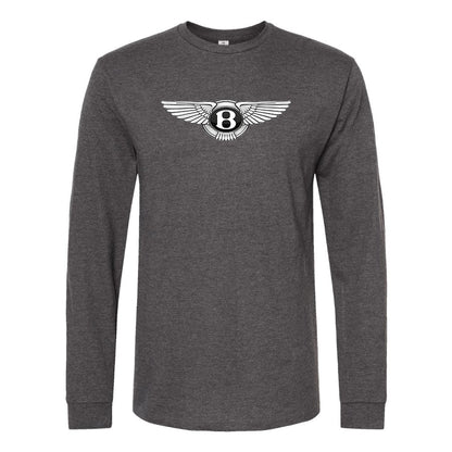 Men’s Bentley Motorsports Car Long Sleeve T-Shirt