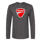 Men’s Ducati Motorcycle Long Sleeve T-Shirt