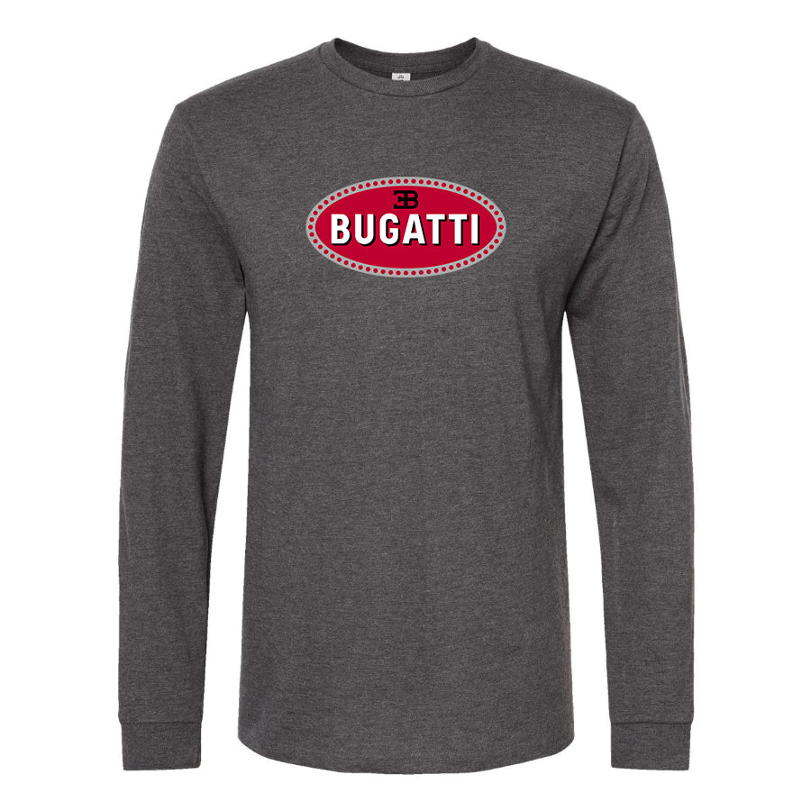 Men’s Bugatti Car Long Sleeve T-Shirt