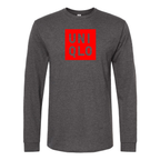 Men's Uniqlo Logo  Cotton Long Sleeve T-Shirt