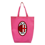 AC Milan Soccer-  Q-Tees - Non-Woven Gusset Bottom Tote - Q1251