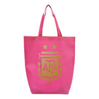 Argentina Soccer - Non-Woven Gusset Bottom Tote - Q1251 -  Q-Tees - Non-Woven Gusset Bottom Tote - Q1251