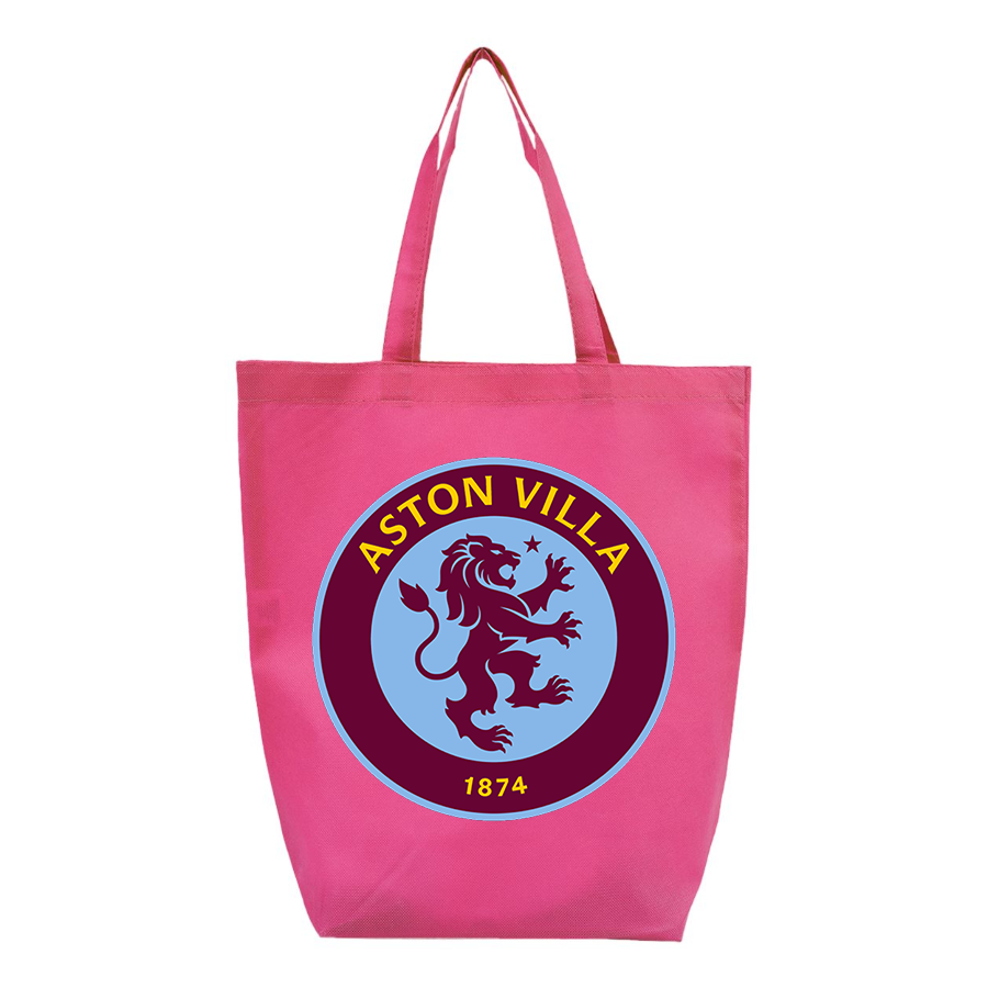 Aston Villa -  Q-Tees - Non-Woven Gusset Bottom Tote - Q1251