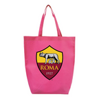 AS Roma FC -  Q-Tees - Non-Woven Gusset Bottom Tote - Q1251