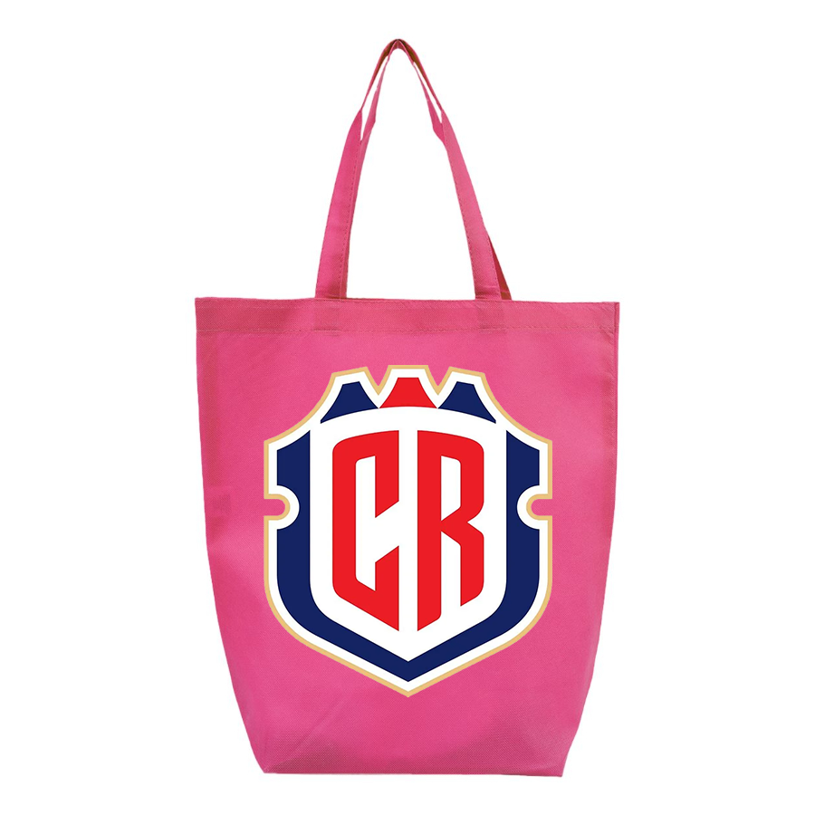 Costa Rica National Soccer Team - Q-Tees - Non-Woven Gusset Bottom Tote - Q1251