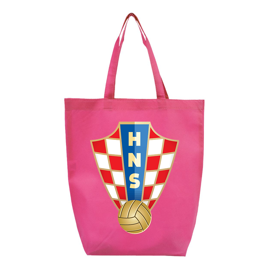 Croatia National Soccer Team - Q-Tees - Non-Woven Gusset Bottom Tote - Q1251