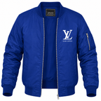 Men's Louis Vuitton Lightweight Bomber Jacket Windbreaker Softshell Varsity Jacket Coat