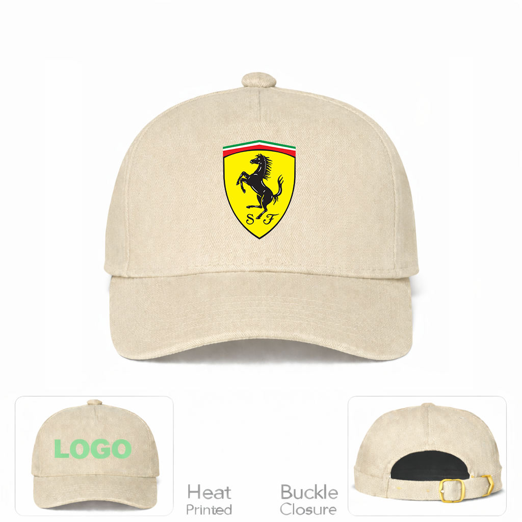 Ferrari Motorsport  Car Dad Baseball Cap Hat