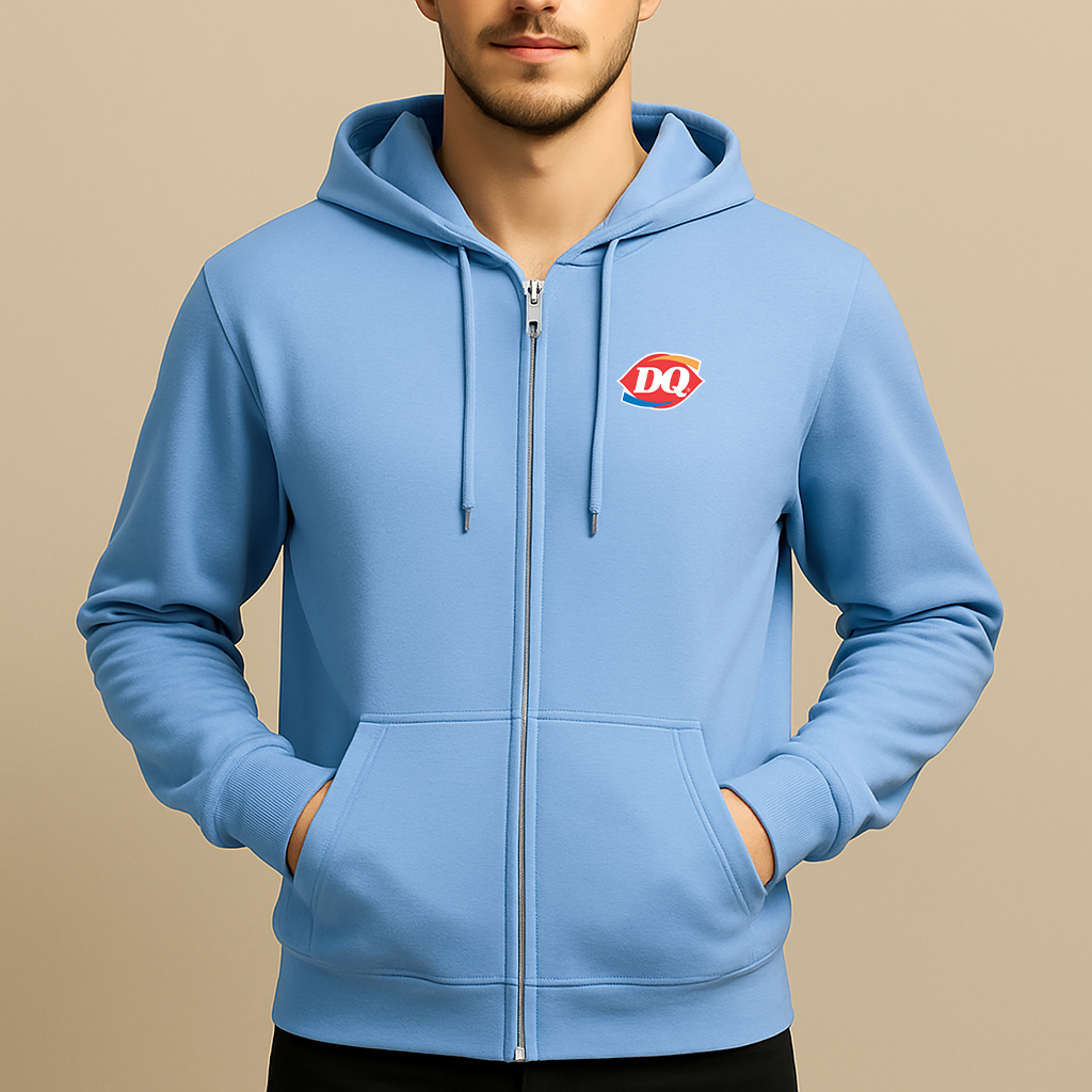 Men's DQ Dairy Queen  Zipper Hoodie