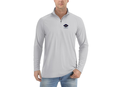 Men's UCSB Gauchos Lightweight Quarter-Zip Athletic Shirt Long Sleeve Performance Wear