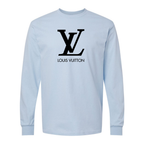 Men's Louis Vuitton Cotton Long Sleeve T-Shirt