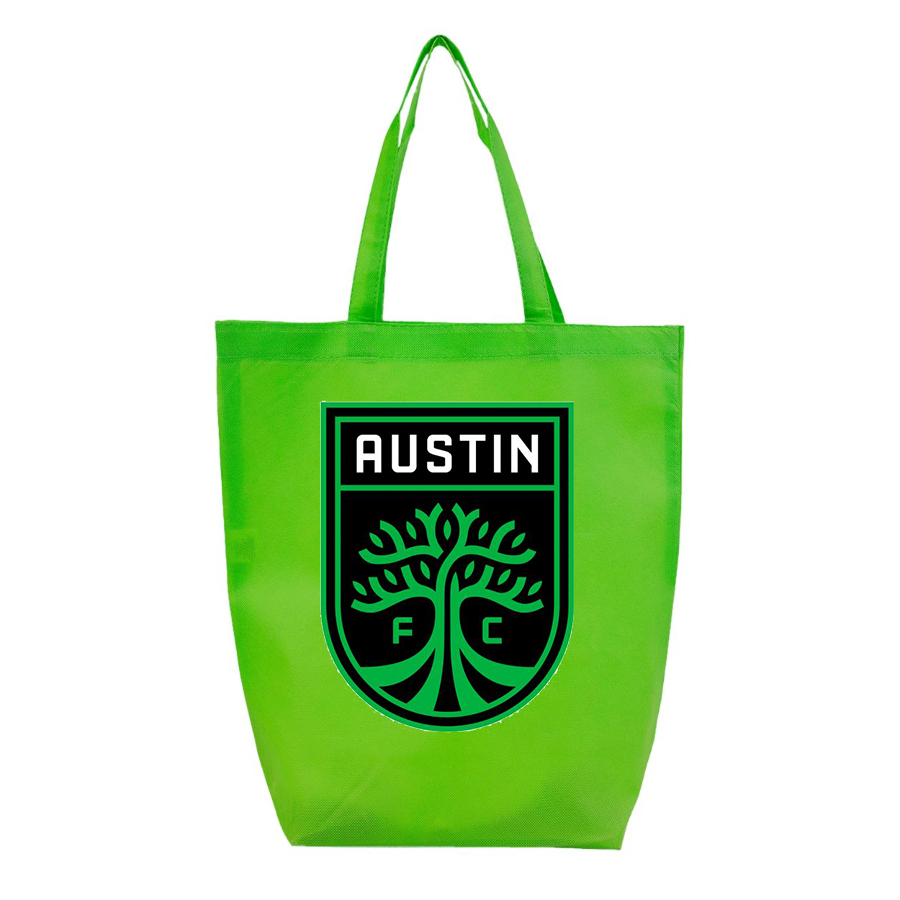 Austin FC - Q-Tees - Non-Woven Gusset Bottom Tote - Q1251
