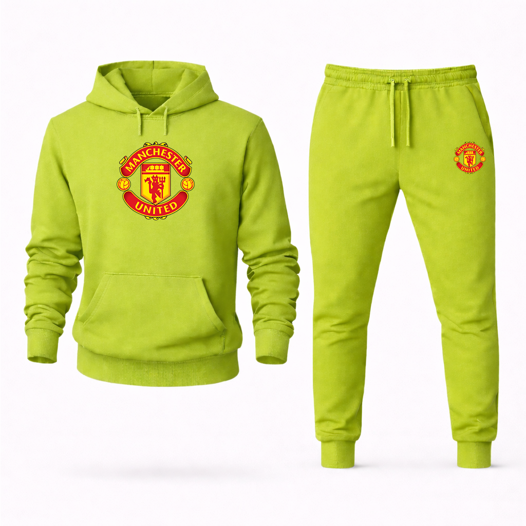 Men’s Manchester United Hoodie Joggers Set