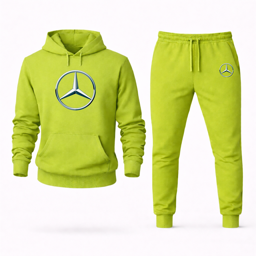 Men's Mercedes-Benz New Car Hoodie Joggers Set
