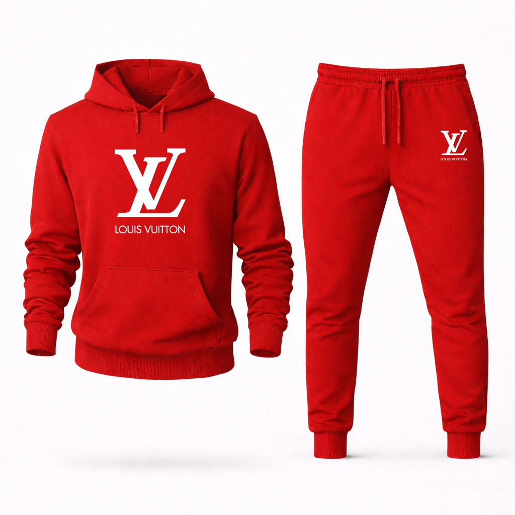 Men's Louis Vuitton Hoodie Joggers Set