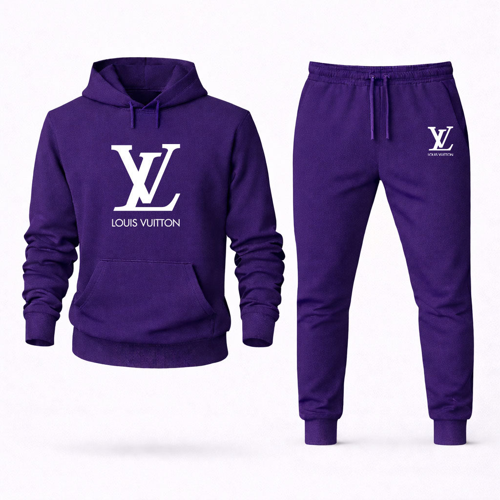 Men's Louis Vuitton Hoodie Joggers Set