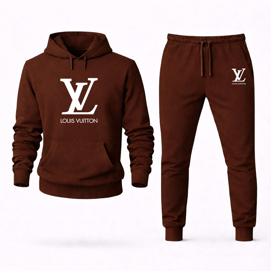 Men's Louis Vuitton Hoodie Joggers Set