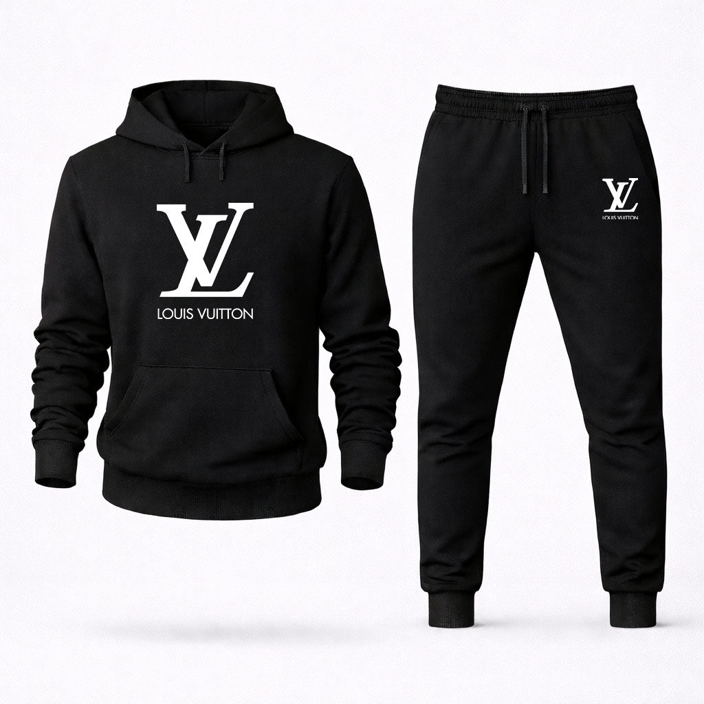 Men's Louis Vuitton Hoodie Joggers Set