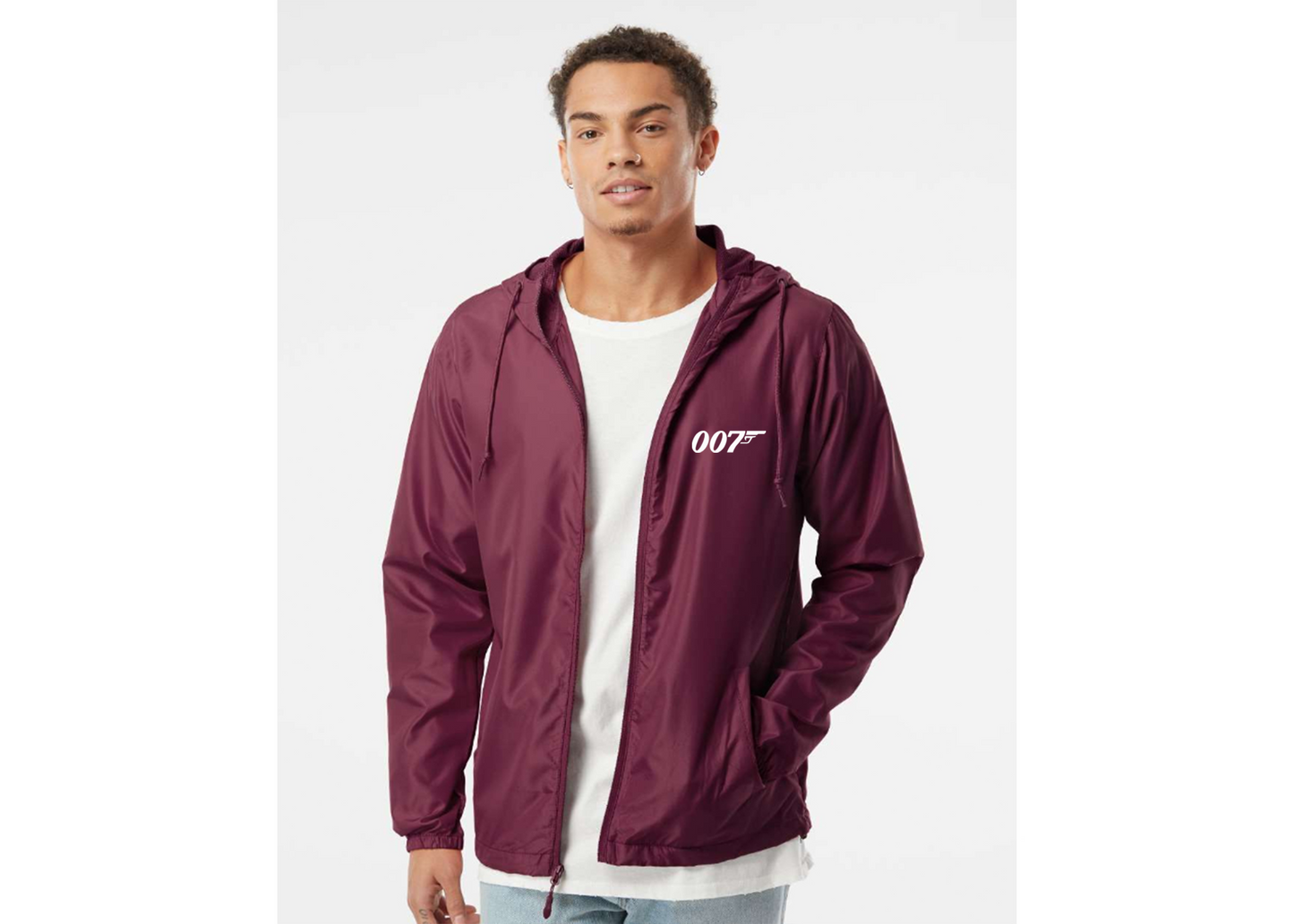 007 James Bond Movie - Independent Trading Co. - Lightweight Windbreaker Full-Zip Jacket - EXP54LWZ