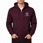 Men’s Acura Car Zipper Hoodie