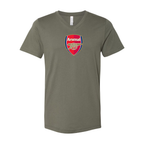 Men’s  Arsenal Soccer - BELLA + CANVAS - Jersey V-Neck Tee - 3005